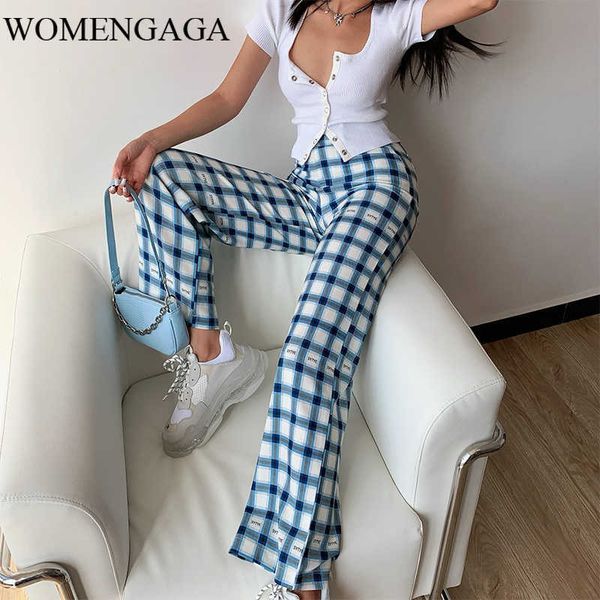street style korean loose check casual pant straight wide leg trousers trendy letter girl female pants qak0 210603, Black;white
street style korean loose check casual pant straight wide leg trousers trendy letter girl female pants qak0 210603, Black;white