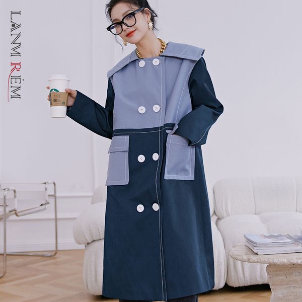 buttontrench women casual loose temperament double breasted patchwork all-match long coats femal fashion 2d1138 210507, Tan;black
buttontrench women casual loose temperament double breasted patchwork all-match long coats femal fashion 2d1138 210507, Tan;black