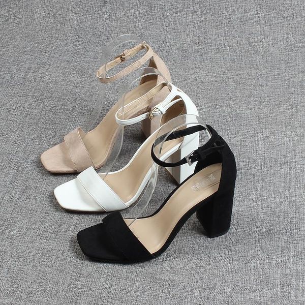 dress shoes square toe 2021 sandals ladies summer large size block heels all-match buckle strap suit female beige big chunky girls, Black
dress shoes square toe 2021 sandals ladies summer large size block heels all-match buckle strap suit female beige big chunky girls, Black