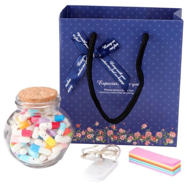 set wishing bottle kit imitated love drifting writing paper creative birthday gift wrap 
set wishing bottle kit imitated love drifting writing paper creative birthday gift wrap