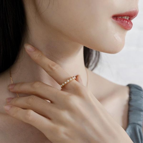 trendy 925 sterling silver resizable rings 9k yellow gold filled mother of pearls 2-2.5mm crown fine jewelry for women cluster, Golden;silver
trendy 925 sterling silver resizable rings 9k yellow gold filled mother of pearls 2-2.5mm crown fine jewelry for women cluster, Golden;silver