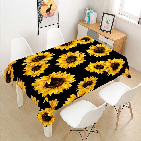 sunflower tablecloth polyester el picnic table rectangular covers home dining tea decoration cloth
sunflower tablecloth polyester el picnic table rectangular covers home dining tea decoration cloth
