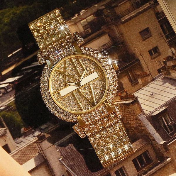 wristwatches luxury diamond women's watch fashion stainless steel bracelet design quartz clock and renogio femino, Slivery;brown
wristwatches luxury diamond women's watch fashion stainless steel bracelet design quartz clock and renogio femino, Slivery;brown