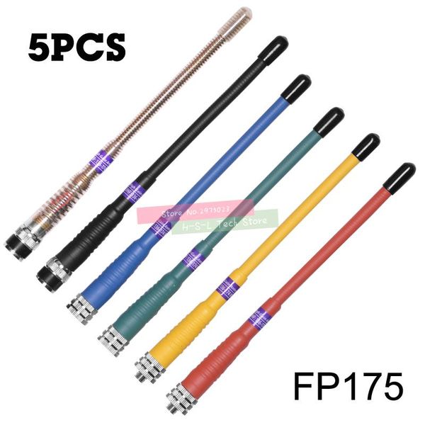 walkie talkie 5pcs handheld intercom antenna dual band high gain 136-174mhz/400-470mhz flexible accessories
walkie talkie 5pcs handheld intercom antenna dual band high gain 136-174mhz/400-470mhz flexible accessories