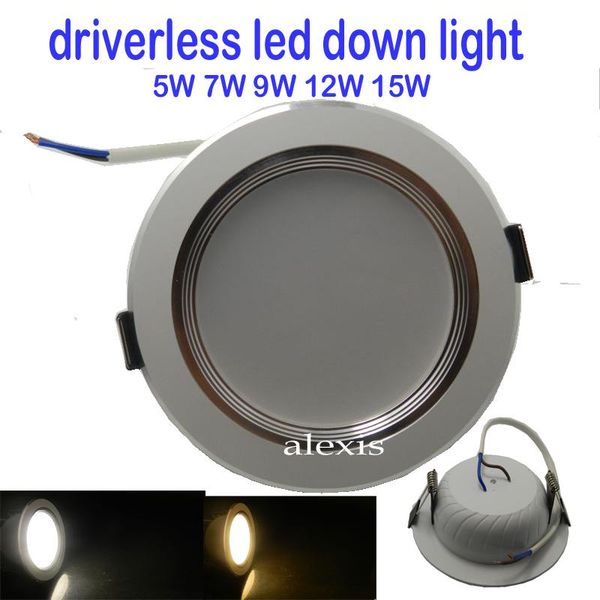 downlights 6pcs/lot wholesale driverless dimmable led down light ac220-240v 5w/7w/9w/12w/15w high lumens smd downlight
downlights 6pcs/lot wholesale driverless dimmable led down light ac220-240v 5w/7w/9w/12w/15w high lumens smd downlight