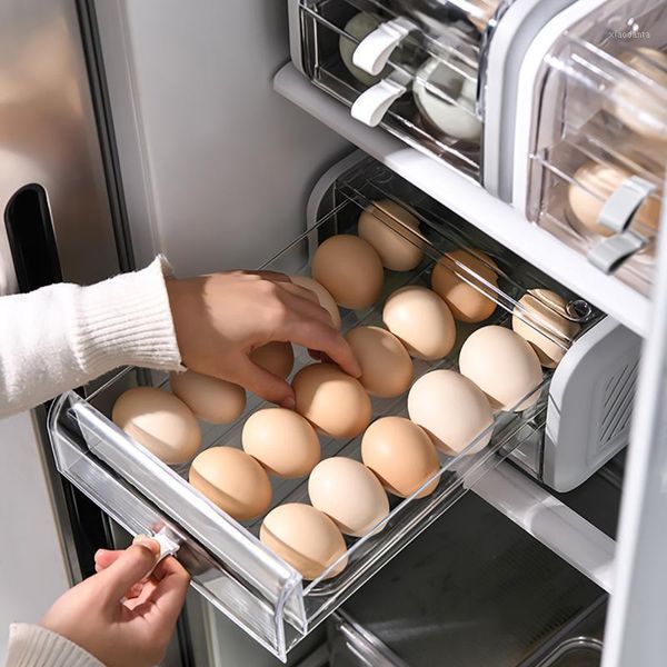 storage bottles & jars egg fresh-keeping box kitchen transparent japanese-style double stacking drawer refrigerator food container
storage bottles & jars egg fresh-keeping box kitchen transparent japanese-style double stacking drawer refrigerator food container