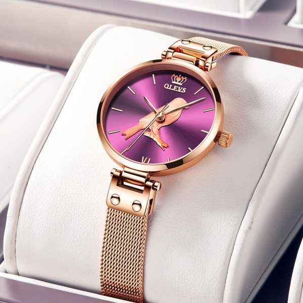 wristwatches 2021 high-end watch student girl fashion creative hummingbird dial quartz ladies classic actress, Slivery;brown
wristwatches 2021 high-end watch student girl fashion creative hummingbird dial quartz ladies classic actress, Slivery;brown
