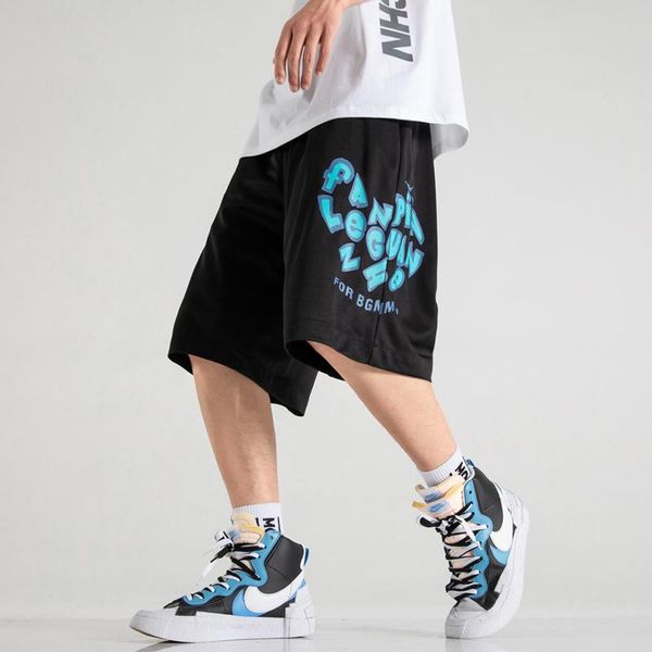 men's shorts summer letter printed men elastic waist beach short pants straight trouser fashion causal plus size loose sweatpants male, White;black
men's shorts summer letter printed men elastic waist beach short pants straight trouser fashion causal plus size loose sweatpants male, White;black