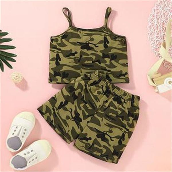 clothing sets kids baby clothes for borns girls camouflage spaghetti strap sleeveless crop elastic waist shorts summer outfit, White
clothing sets kids baby clothes for borns girls camouflage spaghetti strap sleeveless crop elastic waist shorts summer outfit, White