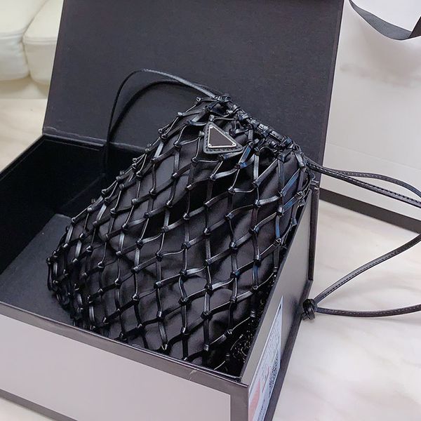 fashion balck leather and nylon shoulder bag luxury designer crossbody chain strap women shoulders bags crochet handbags totes
fashion balck leather and nylon shoulder bag luxury designer crossbody chain strap women shoulders bags crochet handbags totes