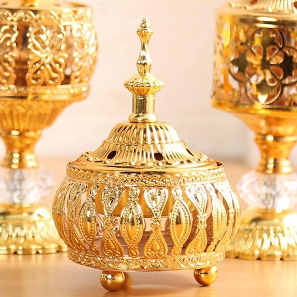 1pc delicate middle east european style incense burner for home decorative ornament classical furnishings metal craft fragrance lamps
1pc delicate middle east european style incense burner for home decorative ornament classical furnishings metal craft fragrance lamps