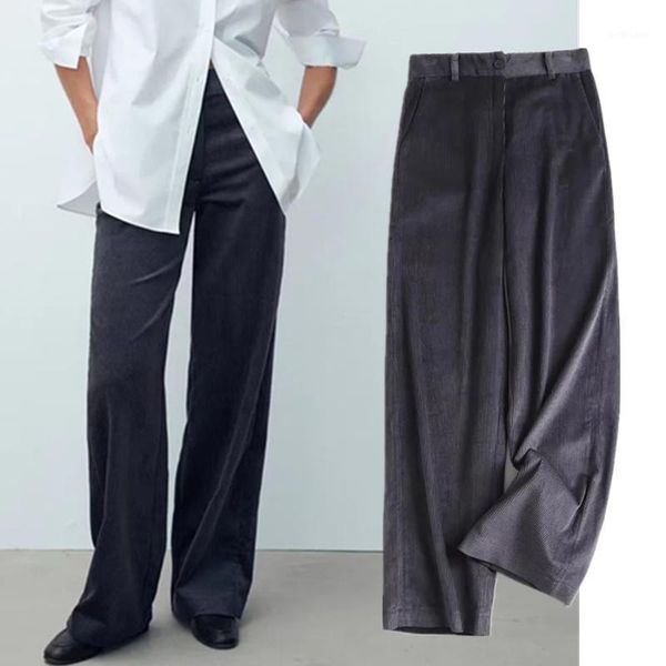 women's pants & capris maxdutti trousers womencasual women england style high waist loose corduroy wide leg pant pantalones mujer panta, Black;white
women's pants & capris maxdutti trousers womencasual women england style high waist loose corduroy wide leg pant pantalones mujer panta, Black;white
