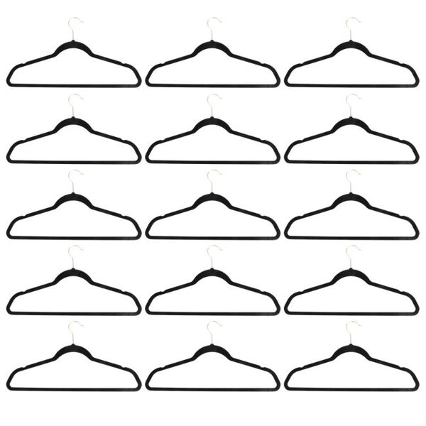 hangers & racks 20pcs non-slip flocked clothes shirts sweaters dress hanger hook drying rack (black)
hangers & racks 20pcs non-slip flocked clothes shirts sweaters dress hanger hook drying rack (black)