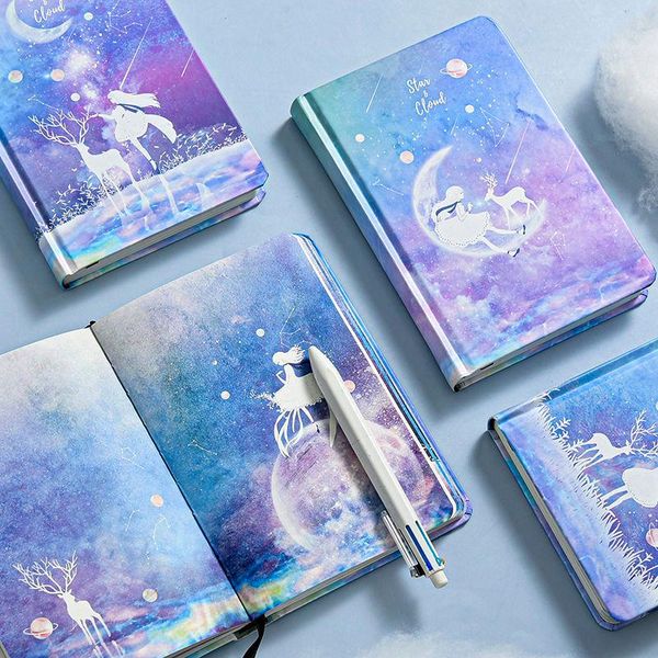 notepads notebook 128 blank color pages hand ledger creative illustration notepad thickened diary girl heart cute, Purple;pink
notepads notebook 128 blank color pages hand ledger creative illustration notepad thickened diary girl heart cute, Purple;pink