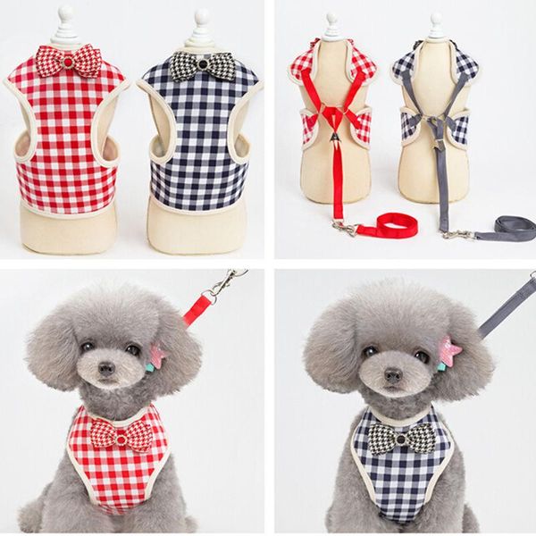 dog collars & leashes soft small pet harness leash for puppies chihuahua yorkie cute grid with bow rhinestones
dog collars & leashes soft small pet harness leash for puppies chihuahua yorkie cute grid with bow rhinestones
