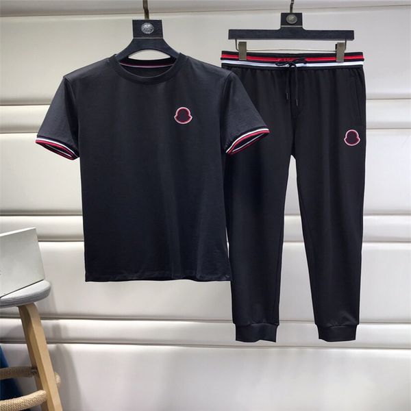 famous designer men's tracksuits women's casual sports suit short-sleeved trousers, selected imported fabrics, soft spring and sum, Gray
famous designer men's tracksuits women's casual sports suit short-sleeved trousers, selected imported fabrics, soft spring and sum, Gray