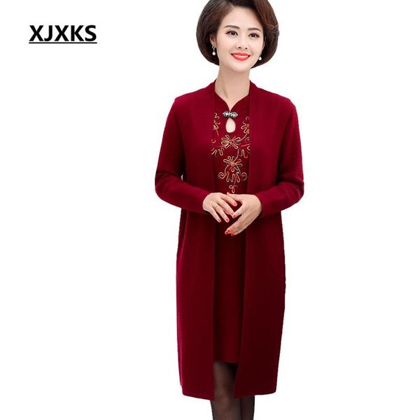 autumn winter women two-piece set sweater loose plus size cashmere knitted cardigan long women's knits & tees, White
autumn winter women two-piece set sweater loose plus size cashmere knitted cardigan long women's knits & tees, White