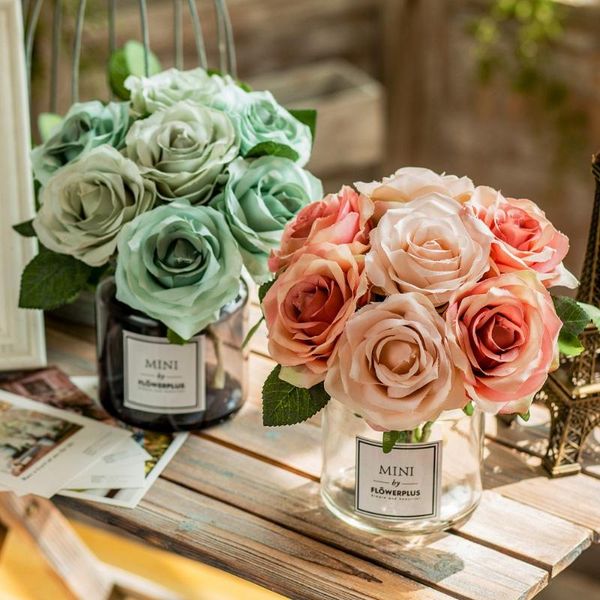 vases glass vase+artificial flower pastoral ornaments home decoration crafts office coffee bar bouquets fake pot accessories
vases glass vase+artificial flower pastoral ornaments home decoration crafts office coffee bar bouquets fake pot accessories