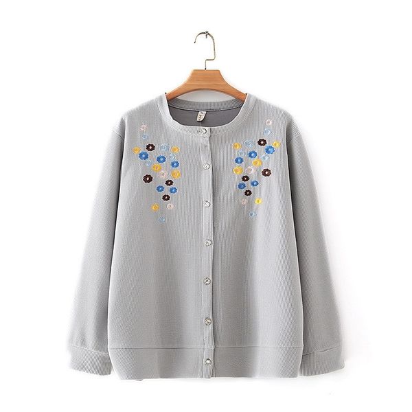 h.sa women oversized cardigans o-neck flower embroidery casual loose cardigan thick warm spring knit jacket coat 210417, White;black
h.sa women oversized cardigans o-neck flower embroidery casual loose cardigan thick warm spring knit jacket coat 210417, White;black
