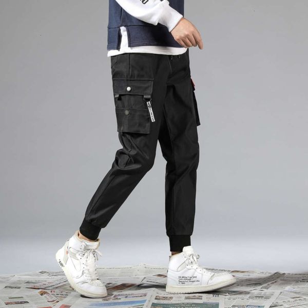 men's pants overalls and autumn casual harem sports leggings large fashion fn2i, Black
men's pants overalls and autumn casual harem sports leggings large fashion fn2i, Black
