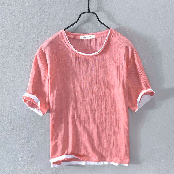 women's t-shirt vero algodo e linho manga curta camiseta masculina marca de moda t camisa para homem casual slido tshirt masculino chem, White
women's t-shirt vero algodo e linho manga curta camiseta masculina marca de moda t camisa para homem casual slido tshirt masculino chem, White