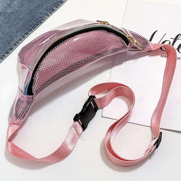 transparent pvc mesh waist bag men chest pack women handbag travel bags fashion ladies belly phone pouch
transparent pvc mesh waist bag men chest pack women handbag travel bags fashion ladies belly phone pouch