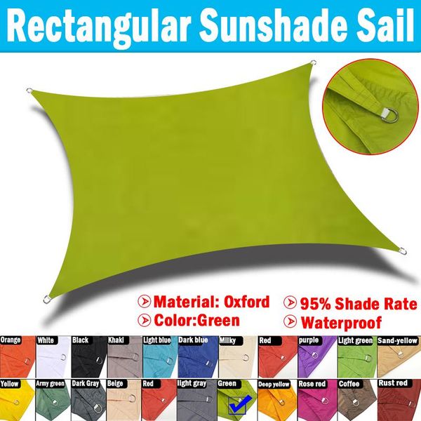 shade green color waterproof sunshade sail garden patio rectangle sun-shelter cloth outdoor playground stadium terrace sails
shade green color waterproof sunshade sail garden patio rectangle sun-shelter cloth outdoor playground stadium terrace sails