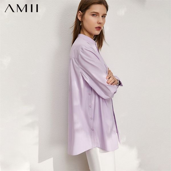 minimalism spring women's blouse offical lady 100%cotton solid stand collar loose female shirt 12130128 210527, White
minimalism spring women's blouse offical lady 100%cotton solid stand collar loose female shirt 12130128 210527, White
