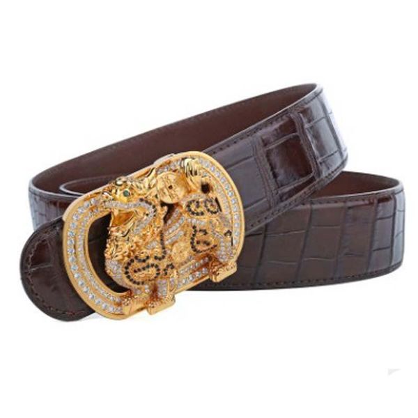 belts linshe true crocodile the belt men fashion joker smooth buckle mythical wild animal head, Black;brown
belts linshe true crocodile the belt men fashion joker smooth buckle mythical wild animal head, Black;brown