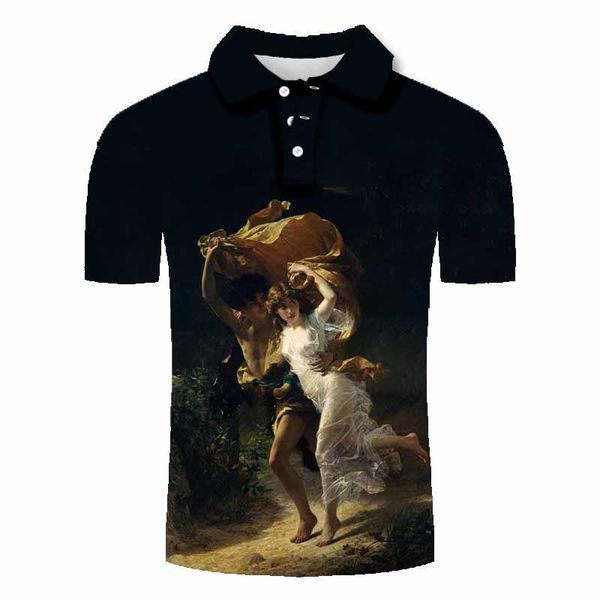 men's polos high-quality world famous painting 3d printing shirt quick-drying 2021 arrival art t-shirt top, White;black
men's polos high-quality world famous painting 3d printing shirt quick-drying 2021 arrival art t-shirt top, White;black