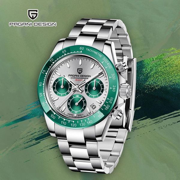 wristwatches pagani design men's watches luxury automatic watch men quartz sport waterproof for chronograph japan vk63 reloj hombre, Slivery;brown
wristwatches pagani design men's watches luxury automatic watch men quartz sport waterproof for chronograph japan vk63 reloj hombre, Slivery;brown