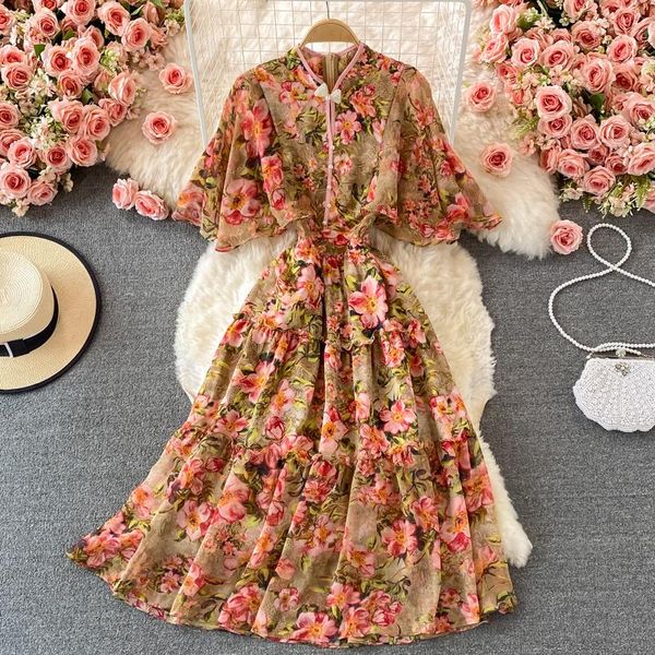 casual dresses china improved cheongsam dress women 2021 summer celebrity slim waist chiffon girls fairy long floral, Black;gray
casual dresses china improved cheongsam dress women 2021 summer celebrity slim waist chiffon girls fairy long floral, Black;gray