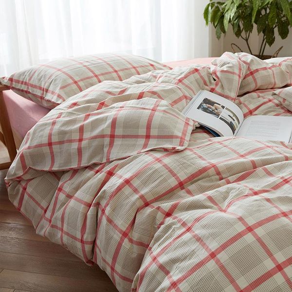 bedding sets dream ns cozy 100 cotton set duvet cover with zip pillowcases 3pcs grid quilt for single double bed
bedding sets dream ns cozy 100 cotton set duvet cover with zip pillowcases 3pcs grid quilt for single double bed