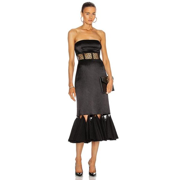 casual dresses deive teger 2021 fashion summer women's dress off shoulder strapless mesh tassels corset vestido bandage midi, Black;gray
casual dresses deive teger 2021 fashion summer women's dress off shoulder strapless mesh tassels corset vestido bandage midi, Black;gray