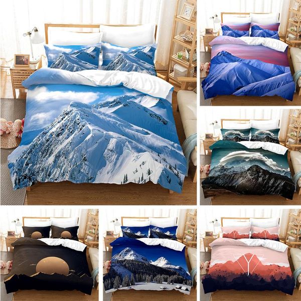 bedding sets natural scenery pattern bed 3d print landscape snow mountain duvet cover set bedspreads with pillowcase
bedding sets natural scenery pattern bed 3d print landscape snow mountain duvet cover set bedspreads with pillowcase