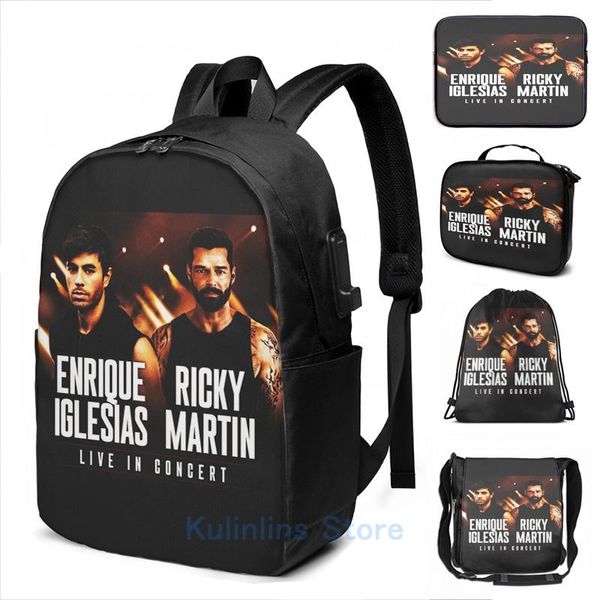 backpack graphic print on tour friend king of latin international usb charge men school bags women bag travel laptop
backpack graphic print on tour friend king of latin international usb charge men school bags women bag travel laptop