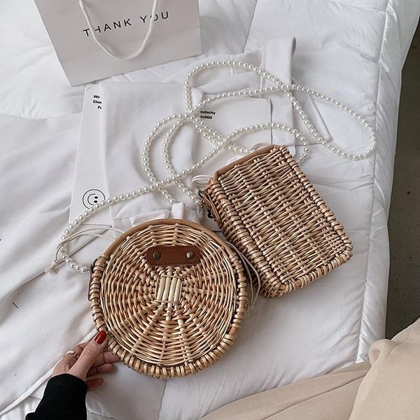 straw woven women's small bag summer 2021 fashion pearl trend chain personality designer shoulder messenger cross body
straw woven women's small bag summer 2021 fashion pearl trend chain personality designer shoulder messenger cross body
