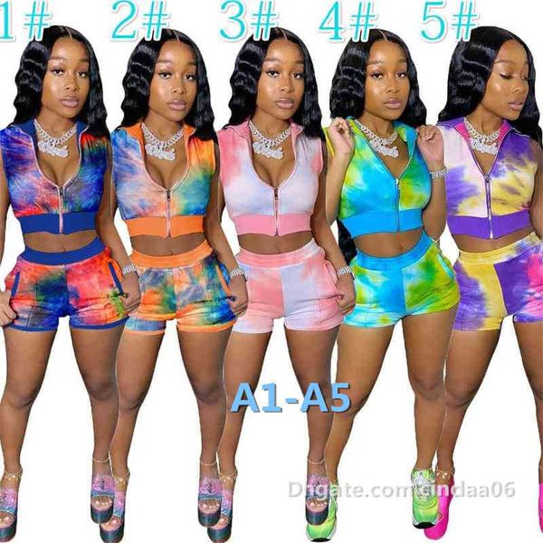 women tracksuits designer 2 piece short sets summer tie-dye clothes casual short sleeve t-shirt shorts sportswear, Gray
women tracksuits designer 2 piece short sets summer tie-dye clothes casual short sleeve t-shirt shorts sportswear, Gray