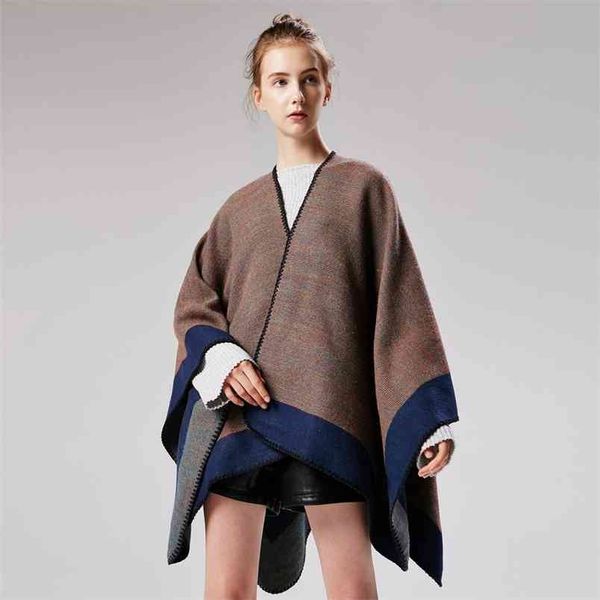 ladies colorful fluorescent strip fashion catwalk concert outing travel shawl wild camping cloak computer knitted 210427, White;black
ladies colorful fluorescent strip fashion catwalk concert outing travel shawl wild camping cloak computer knitted 210427, White;black