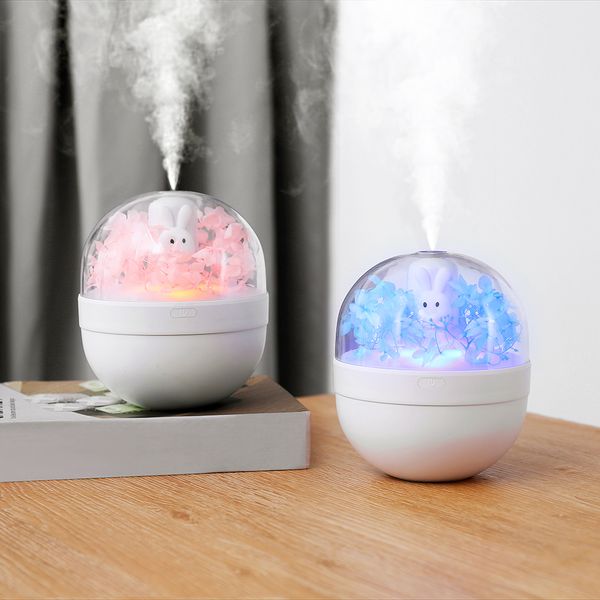 sweet rabbit humidifier wireless rechargeable aroma essential oil diffuser 800mah battery built- in air fogger atmosphere light
sweet rabbit humidifier wireless rechargeable aroma essential oil diffuser 800mah battery built- in air fogger atmosphere light