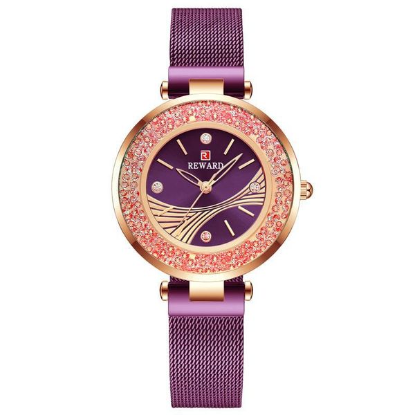 reward watches rd22029l waterproof women watch quartz stainless steel case back milan mesh wristwatch rhinestone dial starry star wristwatch, Slivery;brown
reward watches rd22029l waterproof women watch quartz stainless steel case back milan mesh wristwatch rhinestone dial starry star wristwatch, Slivery;brown