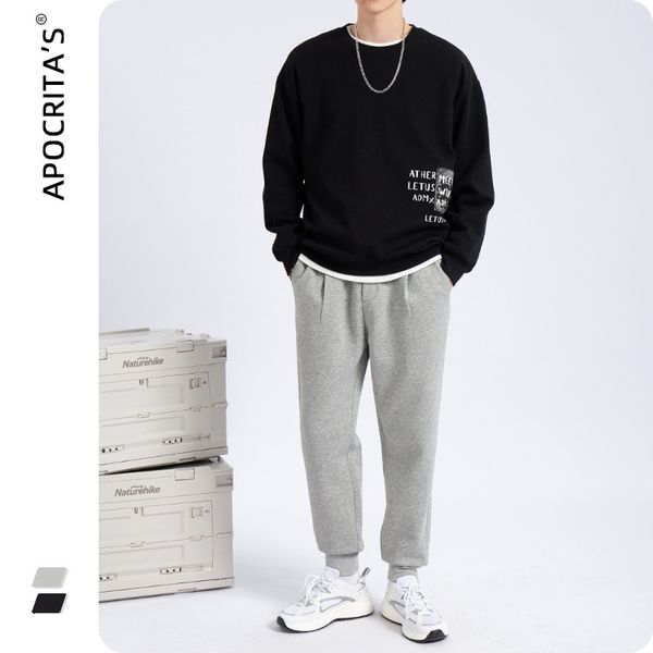 pants men's 2021 autumn and winter trend leggings loose grey sports pants casual, White;black
pants men's 2021 autumn and winter trend leggings loose grey sports pants casual, White;black