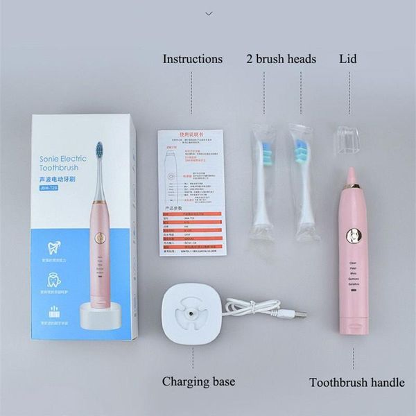smart electric toothbrush ultrasonic sonic usb rechargeable brush waterproof 5 mode tooth cleaner
smart electric toothbrush ultrasonic sonic usb rechargeable brush waterproof 5 mode tooth cleaner