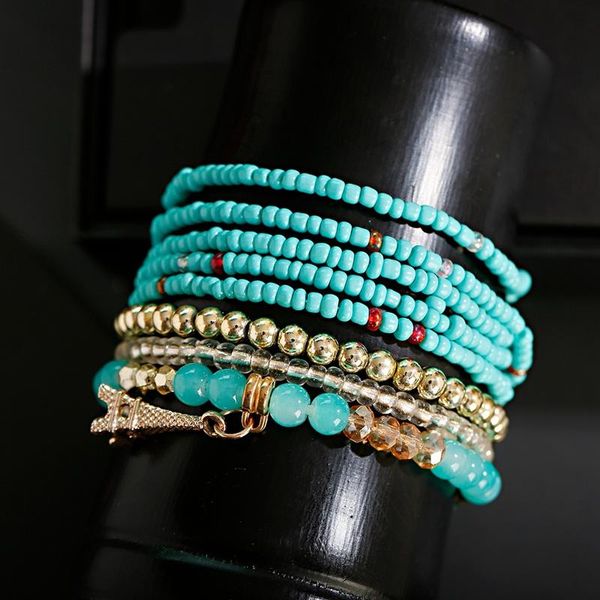 fashion bohemian tower ladies bracelet set ethnic summer multilayer charm jewelry beaded bracelets, Golden;silver
fashion bohemian tower ladies bracelet set ethnic summer multilayer charm jewelry beaded bracelets, Golden;silver