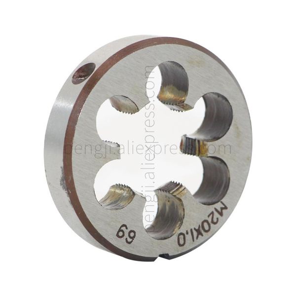 20mm x 1 metric right hand round die, machine thread die m20 1mm pitch for mold machining, alloy steel material. tools
20mm x 1 metric right hand round die, machine thread die m20 1mm pitch for mold machining, alloy steel material. tools