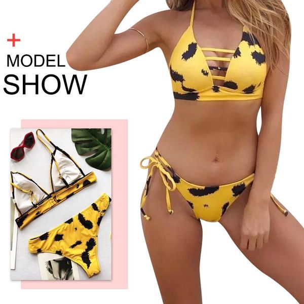 bikinis set travel swimming beach wear bikini pool women sunmmer split type leopard swimsuit girls adjustable
bikinis set travel swimming beach wear bikini pool women sunmmer split type leopard swimsuit girls adjustable