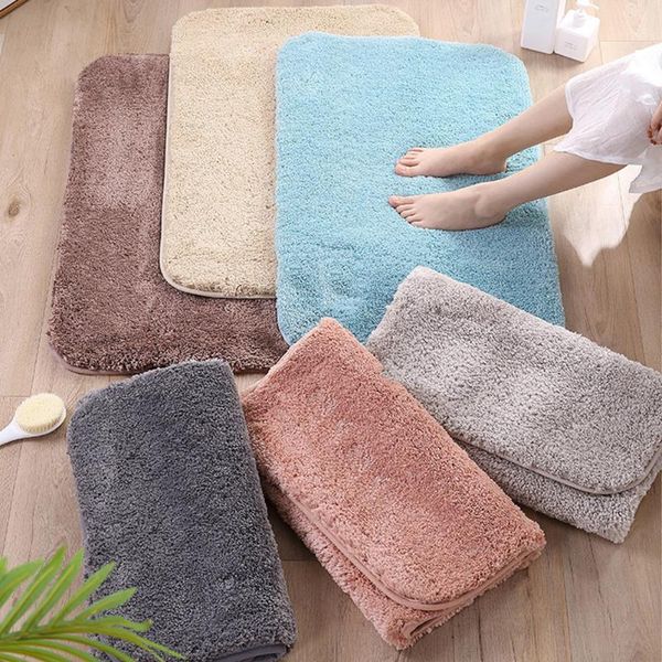 40x60cm plush thicken home bath mat non-slip bathroom carpet soft coral fleece memory foam rug kitchen toilet floor decor mats
40x60cm plush thicken home bath mat non-slip bathroom carpet soft coral fleece memory foam rug kitchen toilet floor decor mats