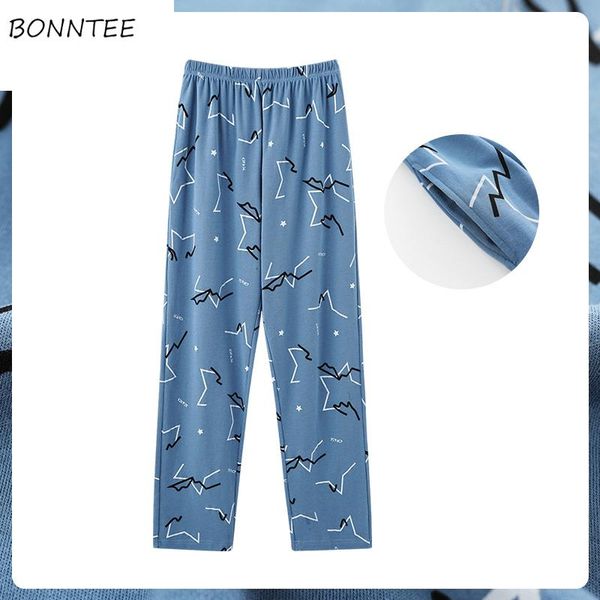 men's sleepwear sleep bottoms men casual oversize lounge wear soft elastic waist korean style stylish hombre print chic full trousers, Black;brown
men's sleepwear sleep bottoms men casual oversize lounge wear soft elastic waist korean style stylish hombre print chic full trousers, Black;brown