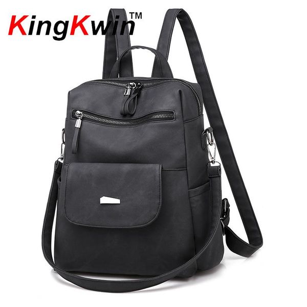 backpack women pu leather fashion style teenage girls shoulder bag design backpacks rucksack daypack anti-theft bags
backpack women pu leather fashion style teenage girls shoulder bag design backpacks rucksack daypack anti-theft bags