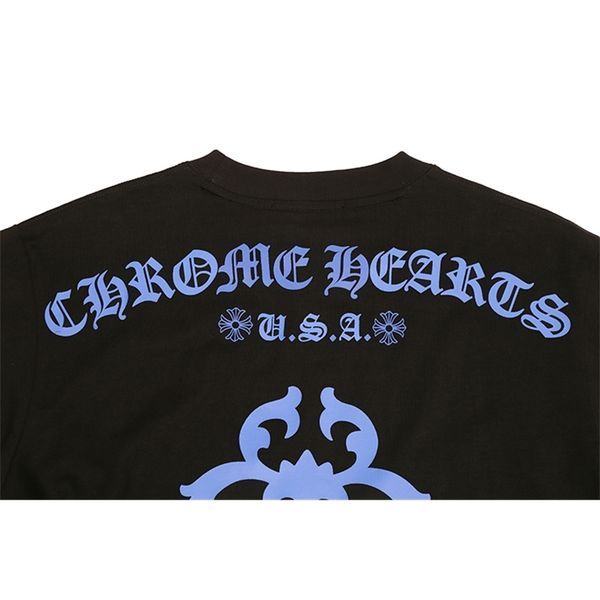 factory brand ch self made sanskrit blue sword cross short sleeve casual men's and women's t-shirt, White;black
factory brand ch self made sanskrit blue sword cross short sleeve casual men's and women's t-shirt, White;black